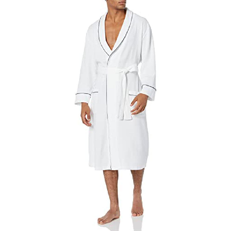 Waffle Bathing Robe for Spa Clients - biohacking-products