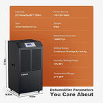 Fehom Commercial Dehumidifier for large size rooms with Cryo Equipment - biohacking-products