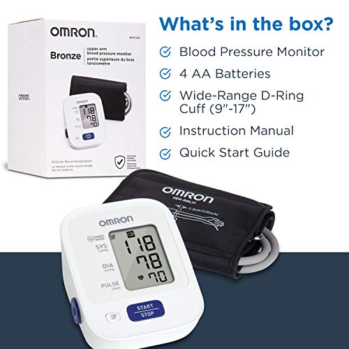 Omron Bronze Upper Arm Blood Pressure Monitor (BP5100) 73796251000