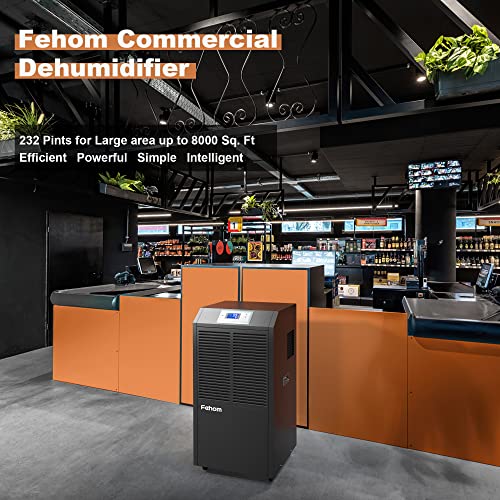 Fehom Commercial Dehumidifier for large size rooms with Cryo Equipment - biohacking-products