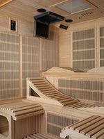 Golden Designs "Monaco" 6-person Infrared Sauna - biohacking-products
